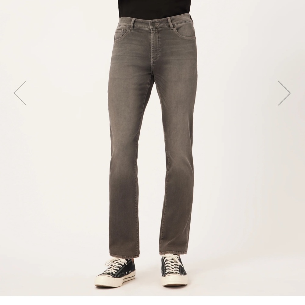 DL1961 Mens Russell Grey Knit Denim